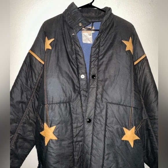 Vintage JEANS CHARLES de CASTELBAJAC Ko and Co puffer star bomber jacket 2 - Picture 7 of 13